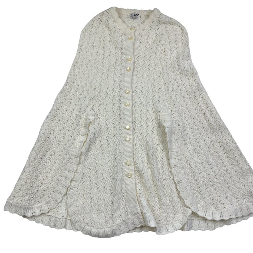 Rosanna Cream Button-Up Sweater